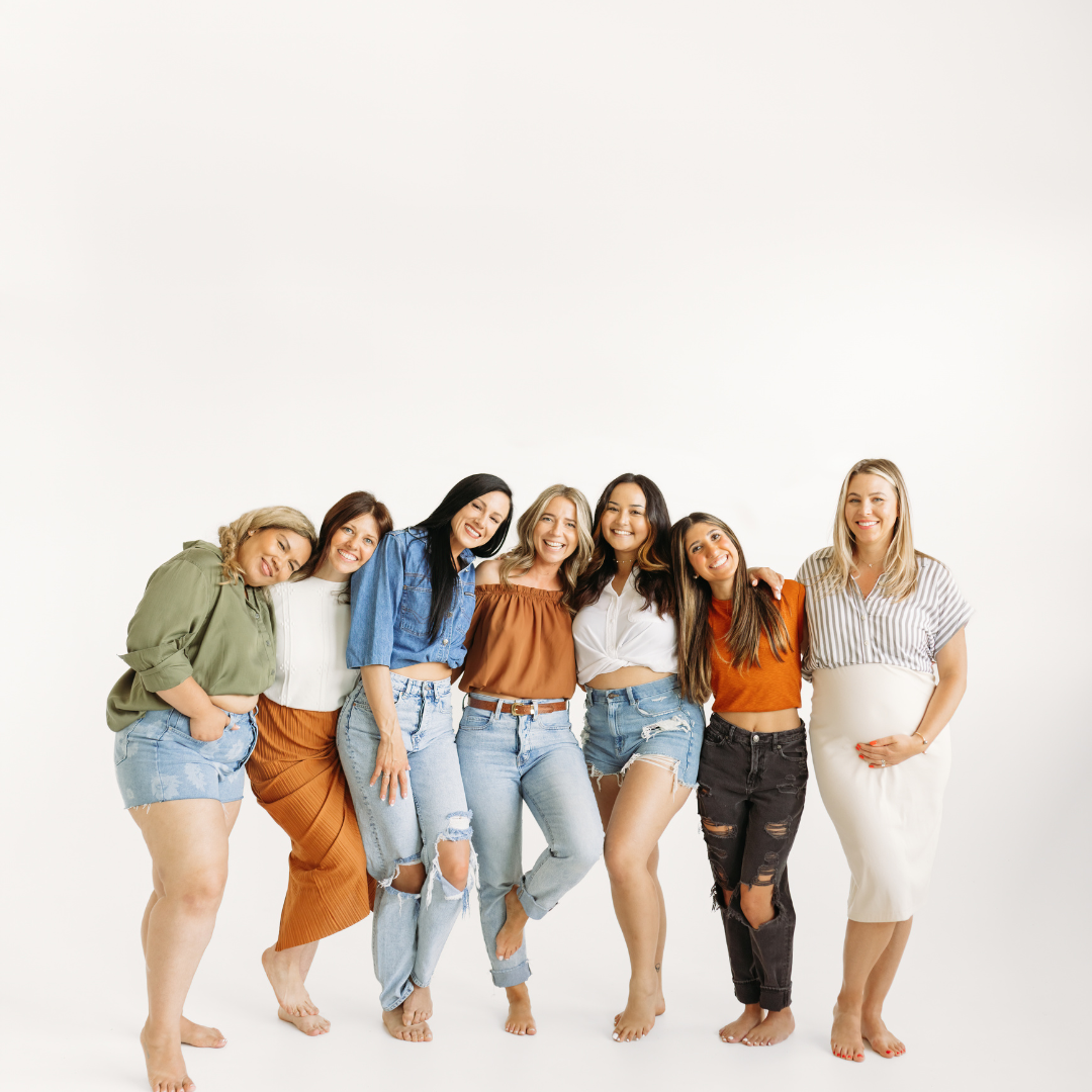 crop top band cropping hack outfit ideas group shot